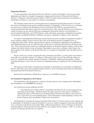 oneok 2007 Proxy Statement