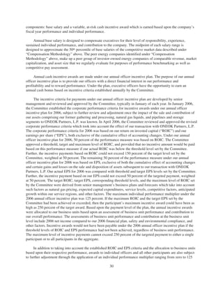 oneok 2007 Proxy Statement