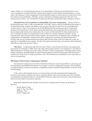 oneok 2007 Proxy Statement