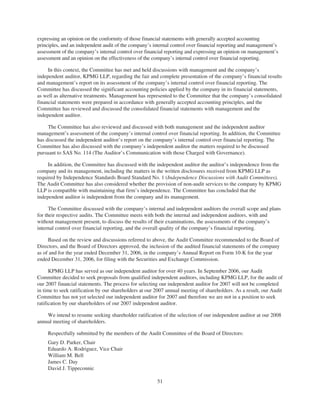 oneok 2007 Proxy Statement