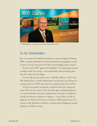 sun trust banks 2003 10-K