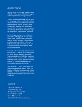 sun trust banks 2003 10-K