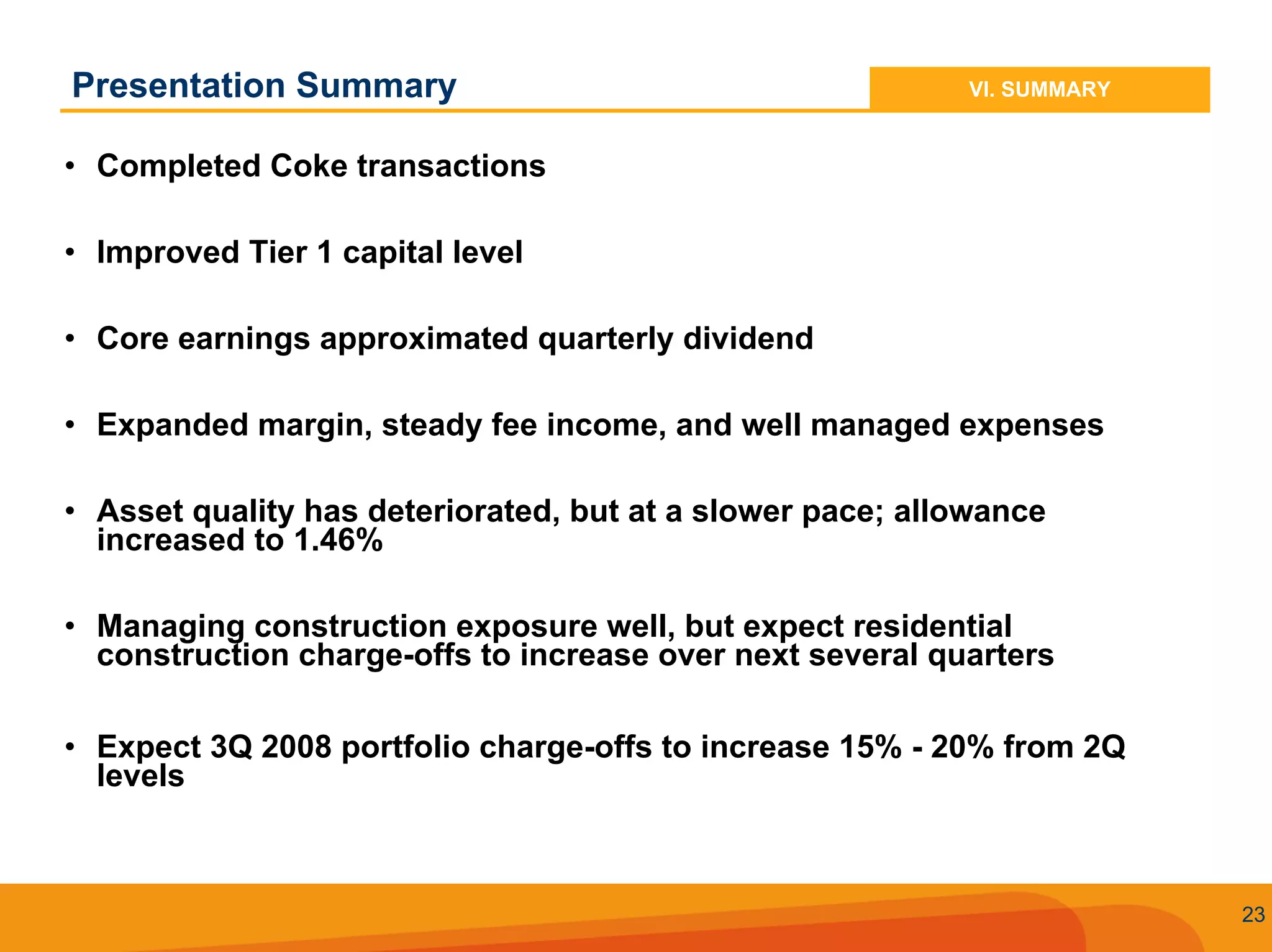 Q2 2008 SunTrust Earnings Conference Call