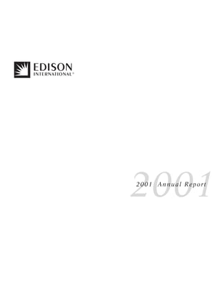 consoliddated edison 2001_annual_ 