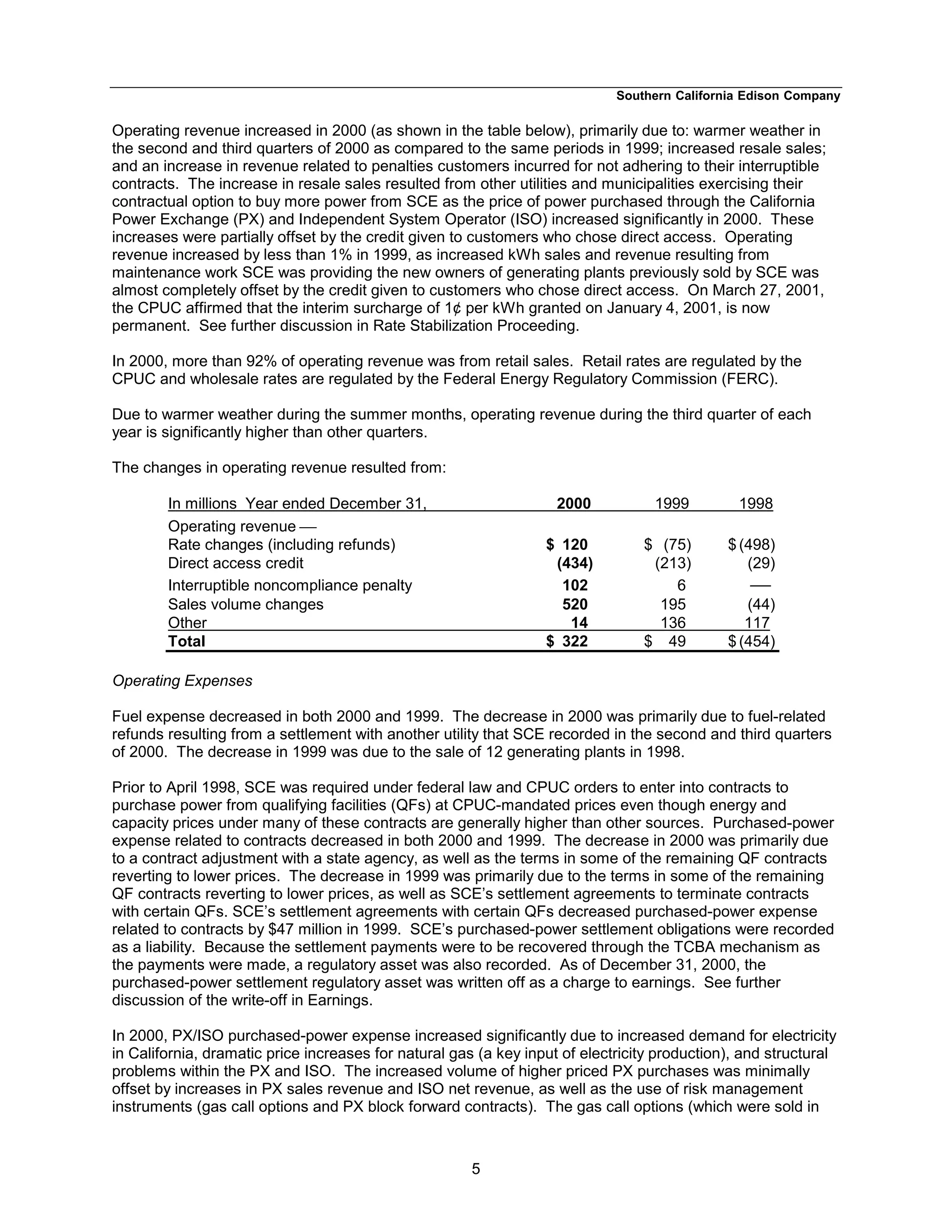 consoliddated edison 2000_annual 