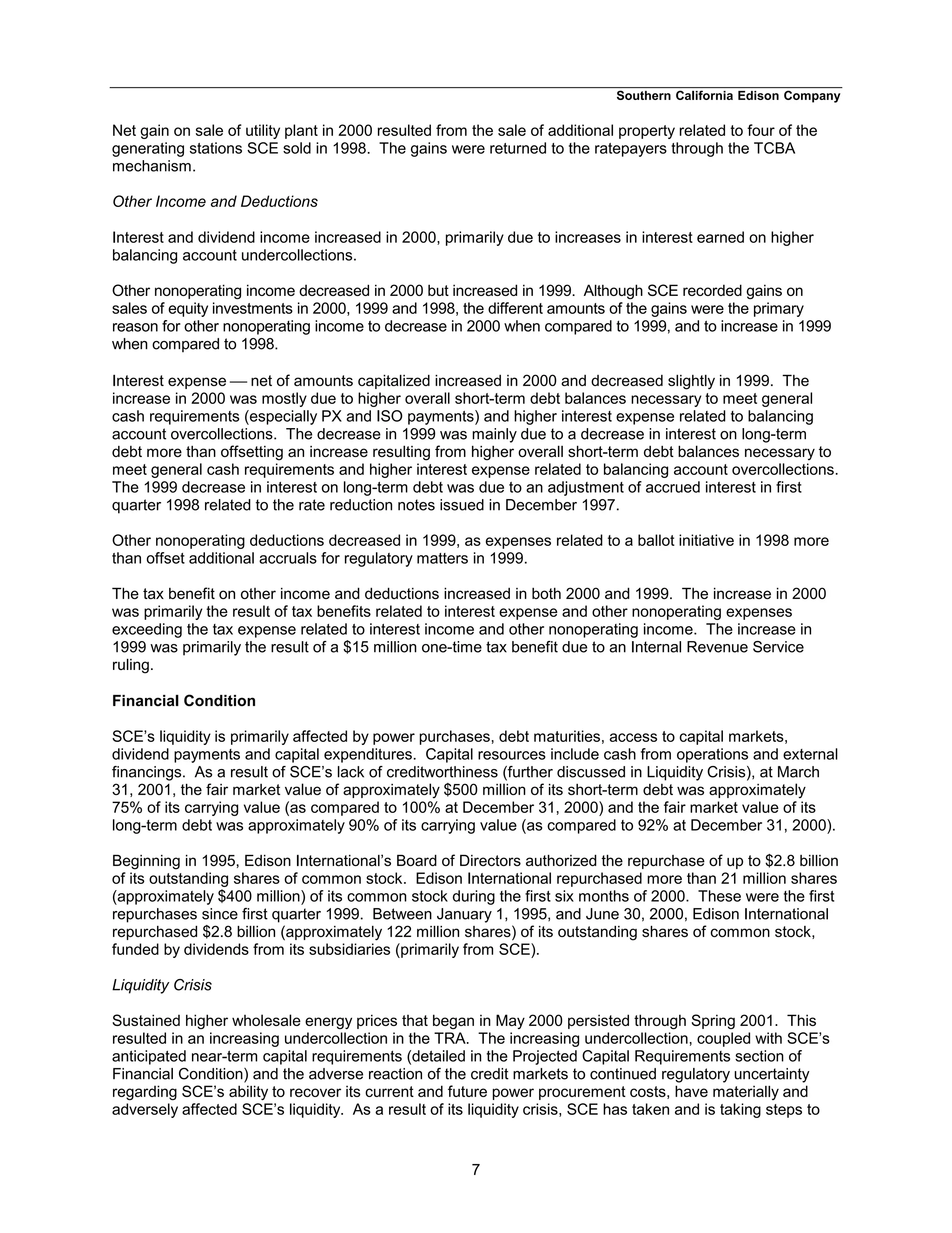 consoliddated edison 2000_annual 