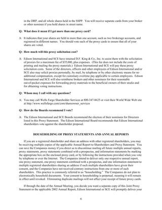 consoliddated edison  2003 joint proxy 