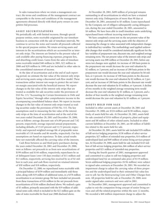 marriott international 2001 Annual Report