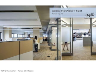 KCP+L Headquarters – Kansas City, Missouri Kansas City Power + Light Kansas City, MO 44% Projected  Energy Savings 