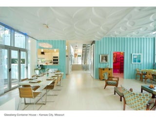 Glassberg Container House – Kansas City, Missouri Glassberg Container House – Kansas City, Missouri 