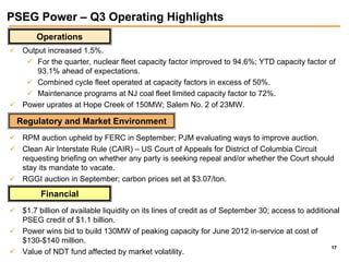 public serviceenterprise group 3Q 2008 slides