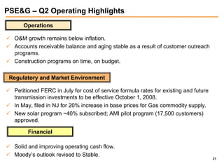public serviceenterprise group 2Q_2008_Webcast_Slides_FINAL