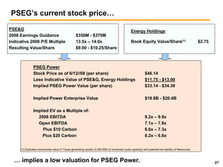 public serviceenterprise group UBS061808