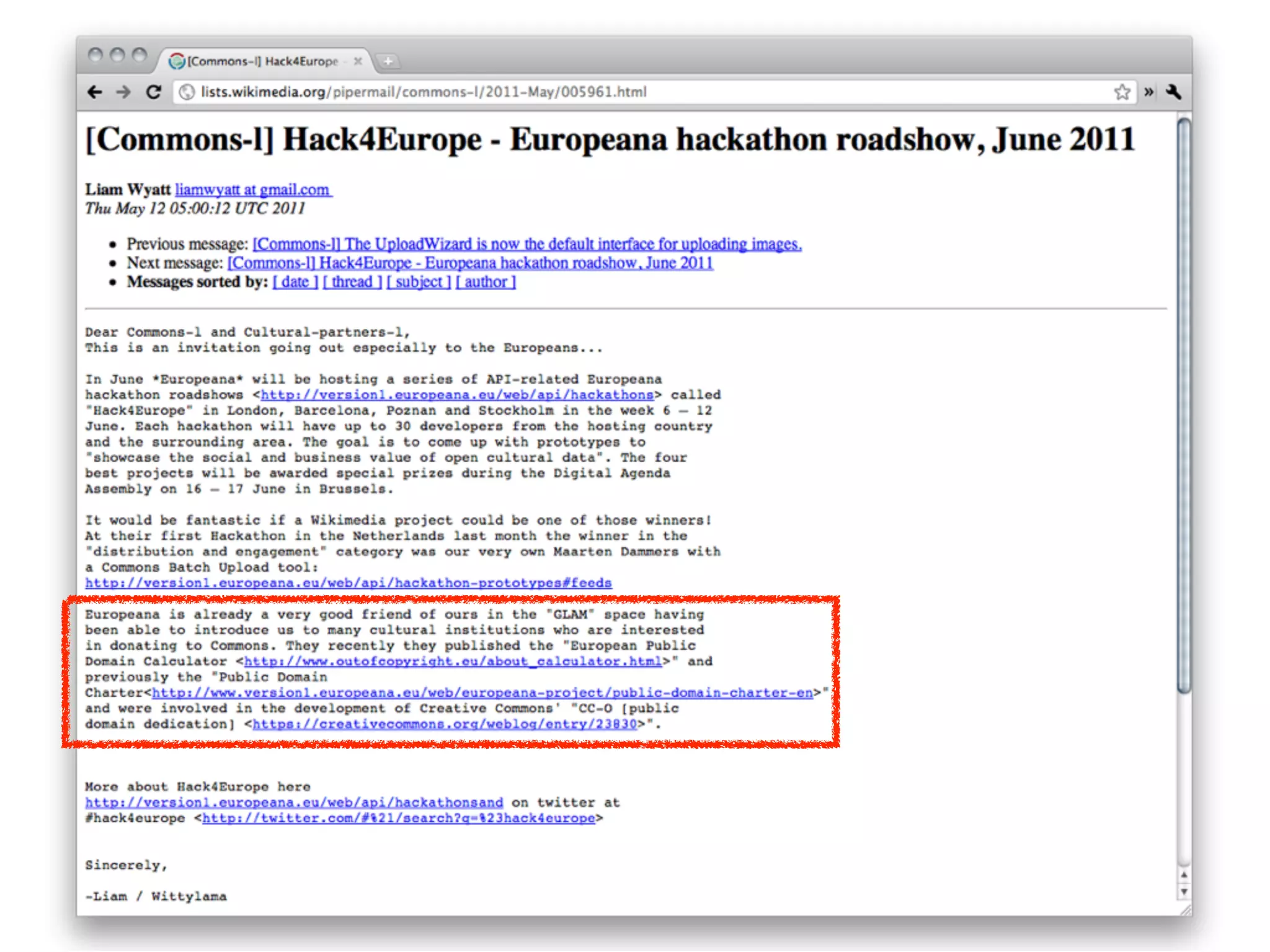 Europeana Licensing Framework overview