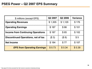 public serviceenterprise group 2Q2007Slides