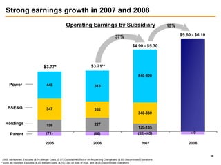 public serviceenterprise group 2Q2007Slides
