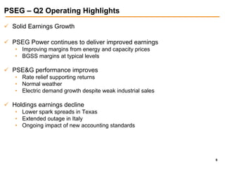 public serviceenterprise group 2Q2007Slides