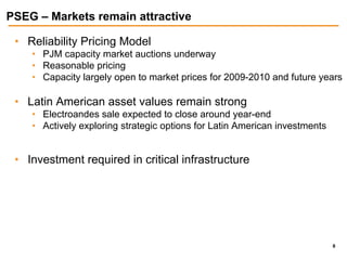 public serviceenterprise group 2Q2007Slides