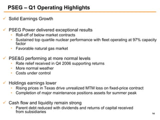 public serviceenterprise group Citigroup