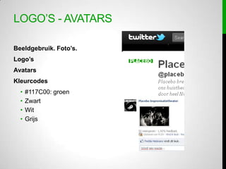 Logo’s - AvatarsBeeldgebruik. Foto’s.Logo’sAvatarsKleurcodes#117C00: groenZwartWitGrijs