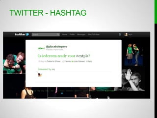 Twitter - hashtag