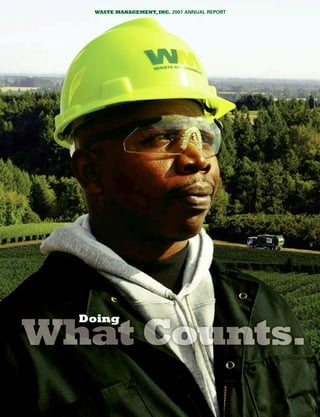 waste management 2007 Annual Report