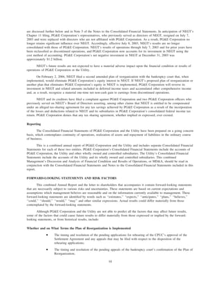 pg & e crop 2003 Annual Report