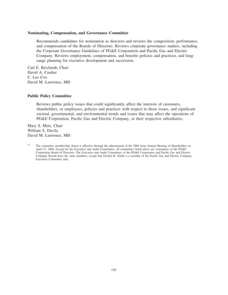 pg & e crop 2003 Annual Report