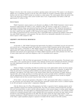 pg & e crop 2003 Annual Report