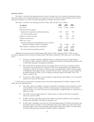 pg & e crop 2003 Annual Report