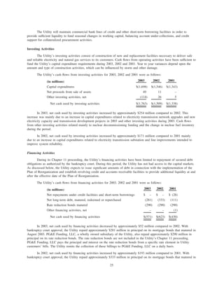 pg & e crop 2003 Annual Report