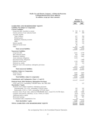 pg & e crop 2003 Annual Report