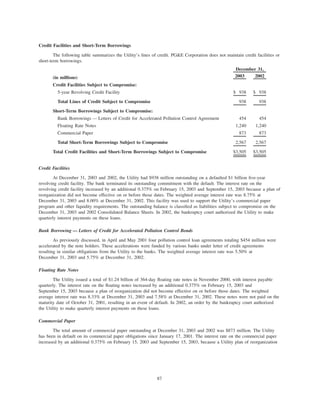 pg & e crop 2003 Annual Report
