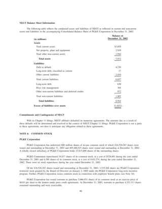 pg & e crop 2003 Annual Report