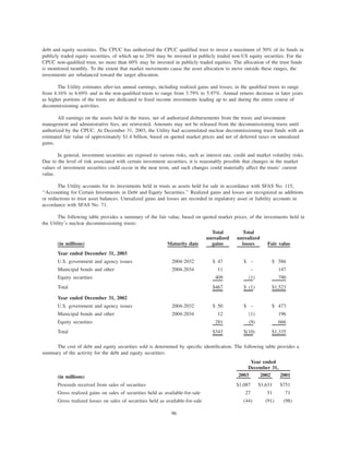 pg & e crop 2003 Annual Report