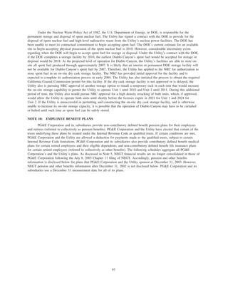 pg & e crop 2003 Annual Report