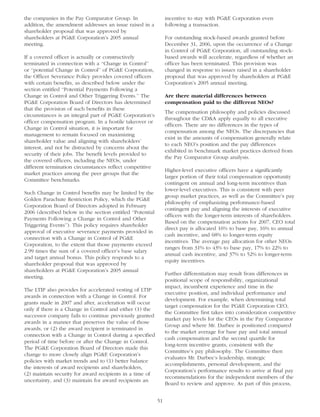 pg & e crop 2008 Proxy Statement