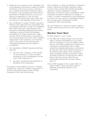 pg & e crop 2008 Proxy Statement