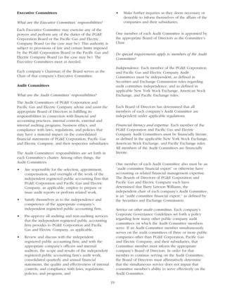 pg & e crop 2006 Proxy Statement