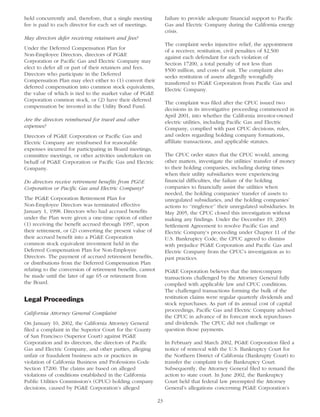 pg & e crop 2006 Proxy Statement