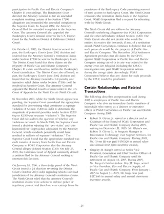 pg & e crop 2006 Proxy Statement