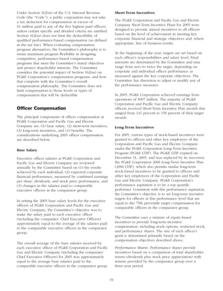 pg & e crop 2006 Proxy Statement