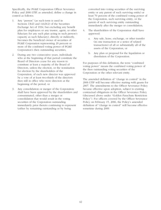 pg & e crop 2006 Proxy Statement