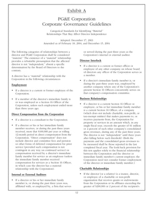 pg & e crop 2005 Proxy Statement