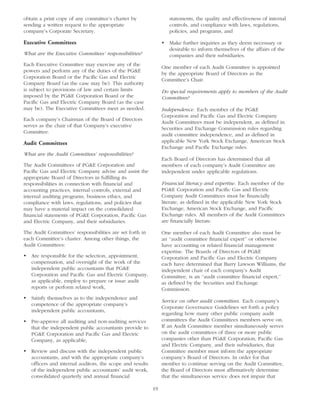 pg & e crop 2005 Proxy Statement