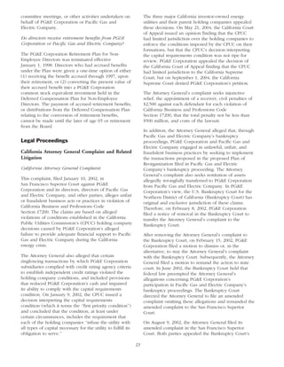 pg & e crop 2005 Proxy Statement