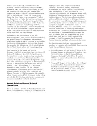 pg & e crop 2005 Proxy Statement