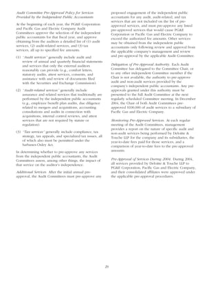 pg & e crop 2005 Proxy Statement