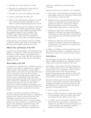 pg & e crop 2005 Proxy Statement