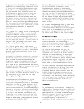 pg & e crop 2005 Proxy Statement